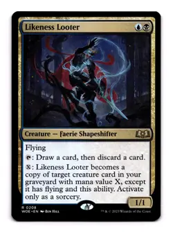 Likeness Looter - 208 WOE: Wilds of Eldraine R Normal NM - Image 1