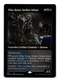 Silas Renn, Seeker Adept (Foil Etched) - 536 CMR: Commander Legends M Foil NM - Image 1