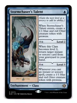 Stormchaser's Talent - 75 BLB: Bloomburrow R Normal NM - Image 1