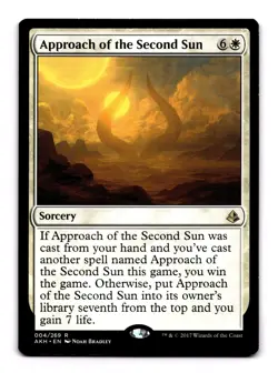 Approach of the Second Sun - 4 AKH: Amonkhet R Normal NM - Image 1