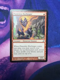 Flamekin Harbinger Lorwyn Magic The Gathering - Image 1