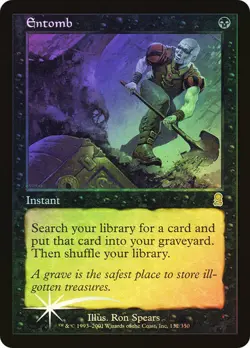 FOIL Entomb ~ Odyssey [ Excellent ] [ Magic MTG ] - Image 1