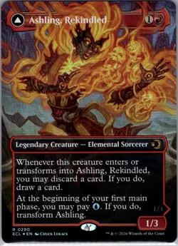 Ashling, Rekindled (Borderless) Lorwyn Eclipsed Foil - Image 1