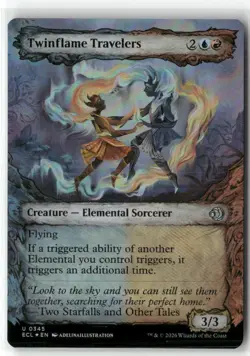 Twinflame Travelers Foil MTG Magic Lorwyn Eclipsed - Image 1