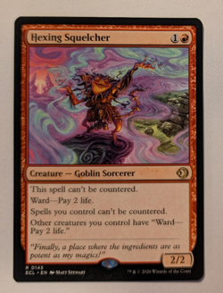 Hexing Squelcher - mtg Lorwyn Eclipsed non-foil NM ecl 0145 - Image 1