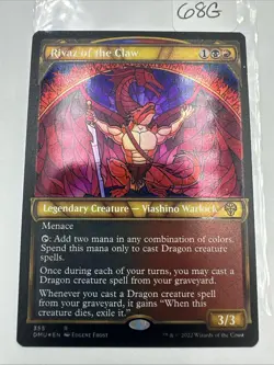 1 x Rivaz of the Claw - Textured Foil - Dominaria United - NM-Mint - MTG - Image 2