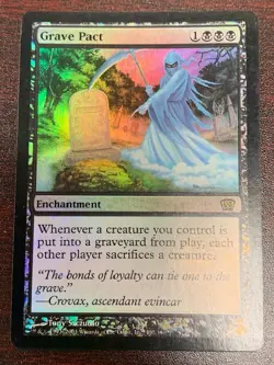 FOIL Grave Pact ~ Eighth Edition [ Excellent ] [ Magic MTG ] - Image 2