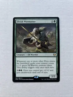 Elvish Warmaster Kaldheim Regular - Image 1