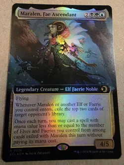 Maralen, Fae Ascendant - Foil (Extended Art) Lorwyn Eclipsed - Mtg - Image 1