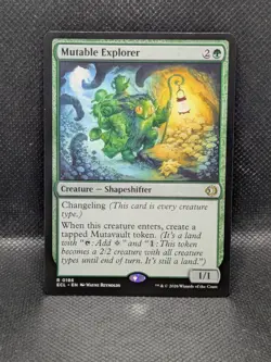 Mutable Explorer Lorwyn Eclipsed Regular 186 Magic the Gathering R - Image 1
