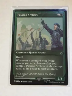 Palazzo Archers Foil Etched Assassin's Creed Foil #222 - Image 1