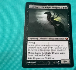 Skithiryx, the Blight Dragon - Scars of Mirrodin - MTG - Magic the Gathering - Image 2