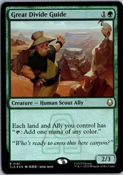 Great Divide Guide R Avatar: The Last Airbender 181 NM Foil Magic - Image 1