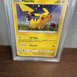 Pokemon Pikachu SWSH039 Single Pack Blisters Black Star Promo PSA 10 Swirl - Image 3