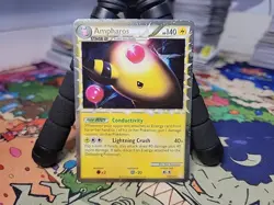 Ampharos (Prime) 105/123 Heartgold & Soulsilver Holo Pokemon Tcg - Image 1