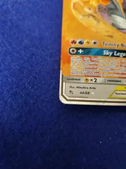 2019 Pokemon Hidden Fates Tag Team Moltres Articuno Zapdos GX 44/68 NMT-MT - Image 3