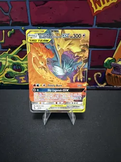 Pokemon TCG Moltres Zapdos Articuno GX 44/68 Hidden Fates NM/Mint Condition - Image 1