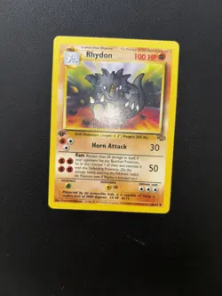 Pokemon TCG - Rhydon 45/64 - Jungle - 1st Edition - LP/Excellent - Image 3