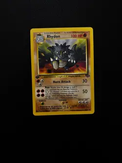 Pokemon TCG - Rhydon 45/64 - Jungle - 1st Edition - LP/Excellent - Image 5
