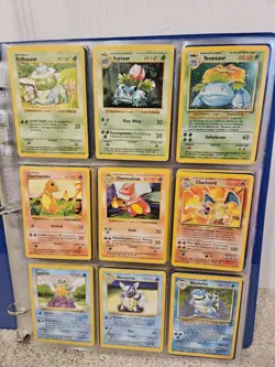 Original Pokemon Complete 151/150 Base 35x Holos 1st Shadowless Nice Vintage - Image 1