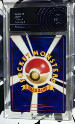 Alakazam Expansion Pack Base Set N.65 Holo JP Pokemon 1996 AiGrading 7 NM - Image 4