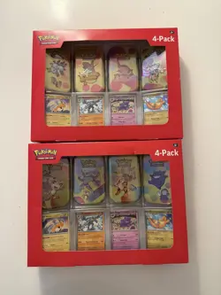Pokemon 151 Mini Tins 4-Pack Sam's Club Exclusive - LOT OF 2 - Image 1