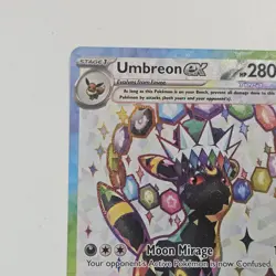 Pokemon TCG Umbreon EX SVP 176 Black Star Promo Full Art Near Mint - Image 2