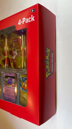 Pokemon TCG Scarlet & Violet 151 Mini Tin 4-Pack Sam's Club Sealed Booster Packs - Image 4