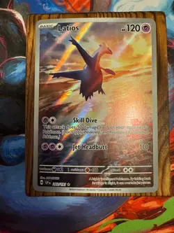 Pokemon TCG Latios 203/191 Surging Sparks Illustration Rare - Image 1