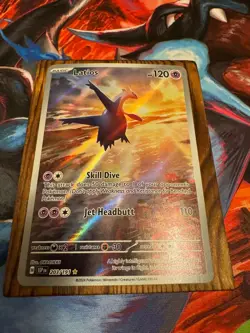 Pokemon TCG Latios 203/191 Surging Sparks Illustration Rare - Image 4