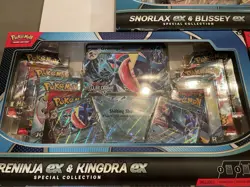 NEW Pokemon Special Collection Boxes LOT of 3x SNORLAX, INCINEROAR, GRENINJA EX - Image 4