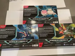 NEW Pokemon Special Collection Boxes LOT of 3x SNORLAX, INCINEROAR, GRENINJA EX - Image 5