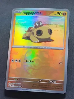 Hippopotas 052/131 Master Ball Prismatic Evolutions Pokemon TCG - Image 2