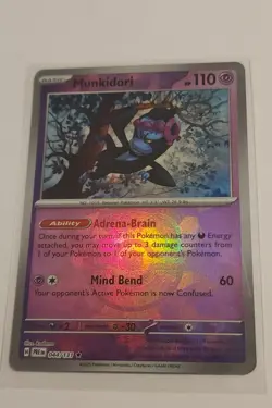 Munkidori 044/131 Prismatic Evolutions [Master Ball] Reverse Holo Pokemon TCG NM - Image 2