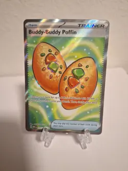 Pokemon TCG Rare Candy Buddy Poffin 167/132 Trainer Mega EVO - Image 1