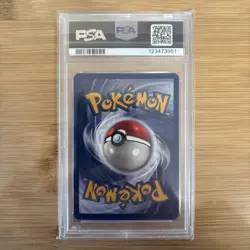 1999 Pokemon Base Set Unlimited Gyarados Holo Rare PSA 9 Mint - Image 2