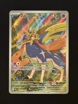 Carte Pokemon Zacian AR 100/094 ME02 PFL Flammes Fantasmagoriques Fr Neuve - Image 2
