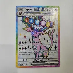 Espeon ex 175 Black Star Promo SVP NM Prismatic Evolutions Pokemon TCG - Image 2