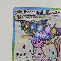 Espeon ex 175 Black Star Promo SVP NM Prismatic Evolutions Pokemon TCG - Image 3
