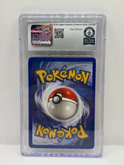 1999 POKEMON BASE SET SHADOWLESS #39 PORYGON - GUINNESS WORLD RECORDS 1/1 CGC! - Image 2