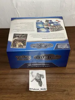 Stellar Crown Pokemon Center Exclusive Elite Trainer Box ETB TCG Factory Sealed - Image 5