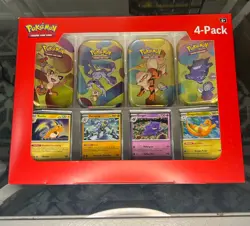 Pokemon Scarlet And Violet 151 Mini Tins 4 Pack Sams Club Lot of 2 New - Image 1