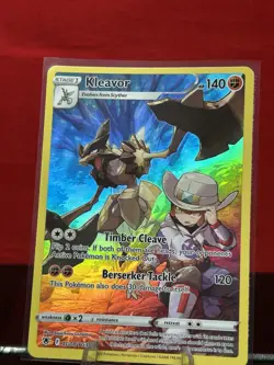 Pokemon TCG Kleavor Sword & Shield - Astral Radiance TG08/TG30 Holo Rare - Image 1