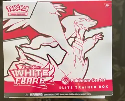 BLACK BOLT WHITE FLARE POKEMON CENTER ETB SET OF 2 SEALED IN HAND - Image 2