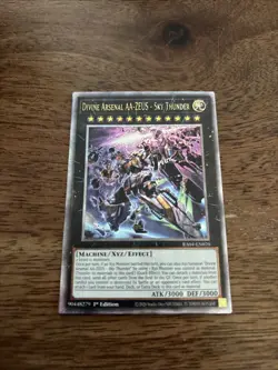 Divine Arsenal AA-ZEUS Sky Thunder (New Art) RA04-EN070 Quarter Century Stampede - Image 1