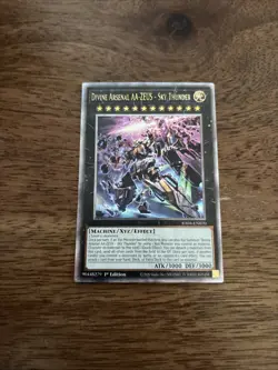 Divine Arsenal AA-ZEUS Sky Thunder (New Art) RA04-EN070 Quarter Century Stampede - Image 2