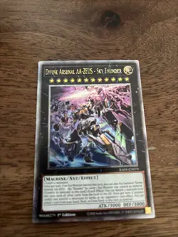 Divine Arsenal AA-ZEUS Sky Thunder (New Art) RA04-EN070 Quarter Century Stampede - Image 5