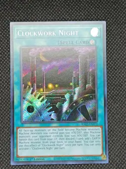 Yu-Gi-Oh! Clockwork Night #RA03-EN071 Secret Rare 1st Edition (NM) - Image 1