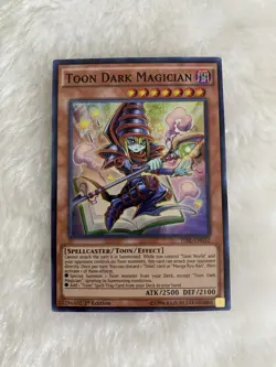 Toon Dark Magician TDIL-EN032 The Dark Illusion 1st Edition - Yugioh TCG - NM - Image 3