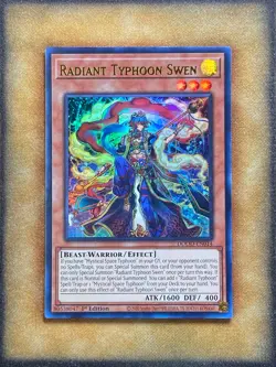 Yugioh Radiant Typhoon Swen DOOD-EN014 Ultra Rare 1st Ed NM - Image 1